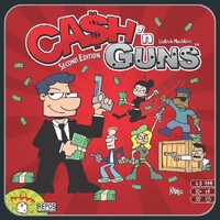 Cash n Guns (2nd Edition) Brädspel Årets Partyspel 2014 - Golden Geek